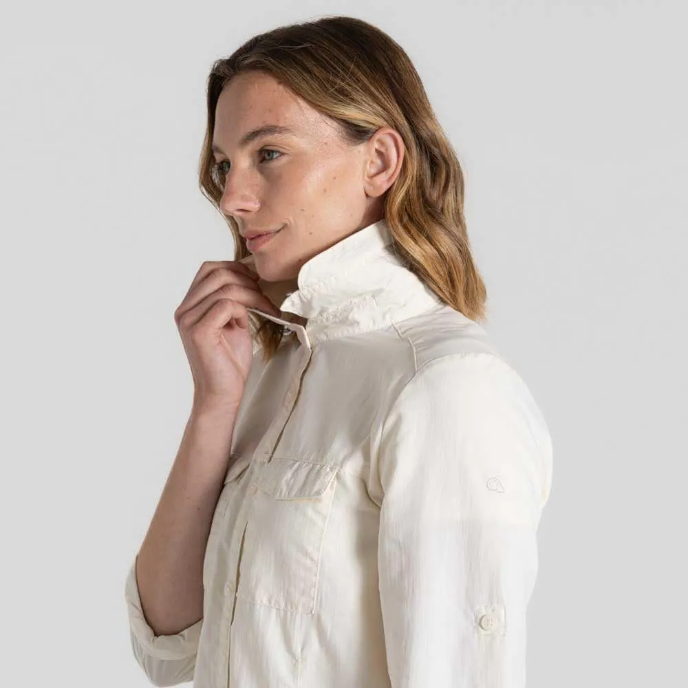 Craghoppers NosiLife Women's Adventure Long Sleeve Insect Repellent Shirt
