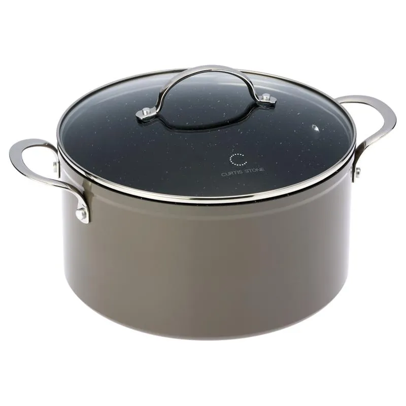 Curtis Stone Dura-Pan  6-Quart Stockpot Refurbished