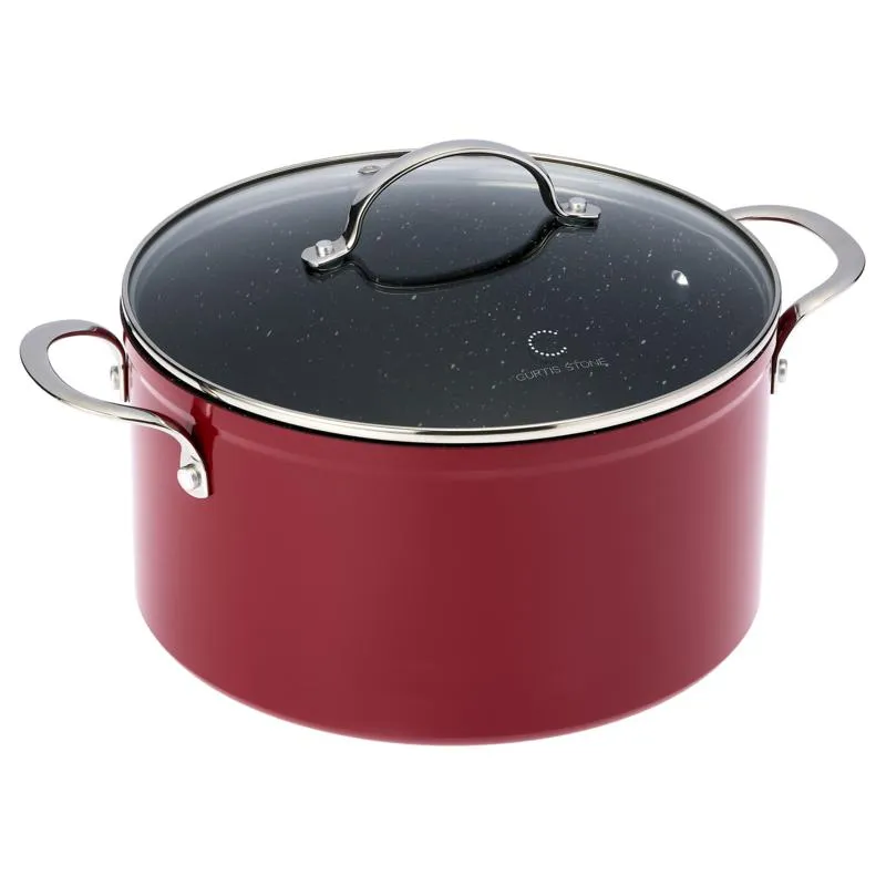 Curtis Stone Dura-Pan  6-Quart Stockpot Refurbished