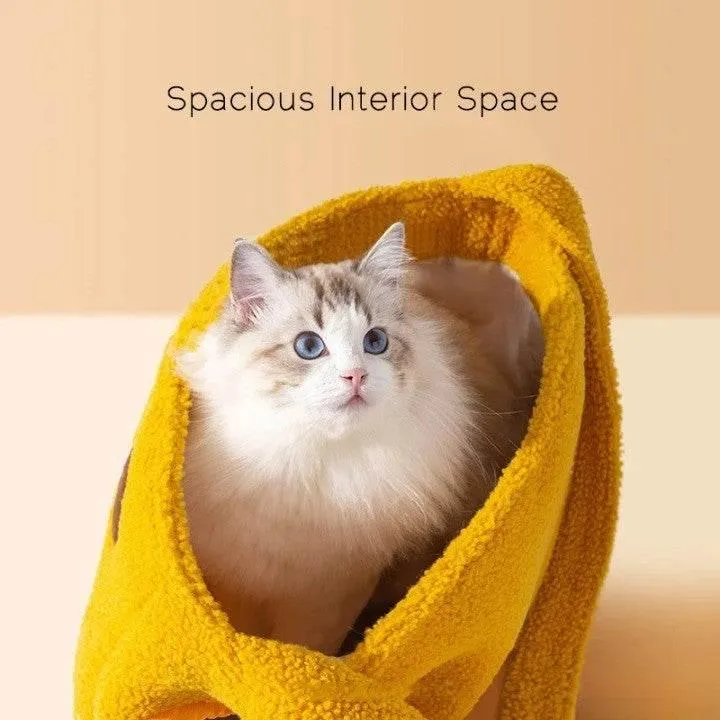 Cushioned Pet Travel Backpack - Cat  Dog Carrier