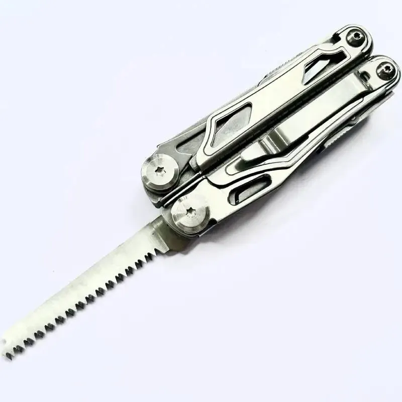 DAICAMPING DL1 Multifunctional Folding Knife and Pliers with Extra Cutter and Screwdriver Set