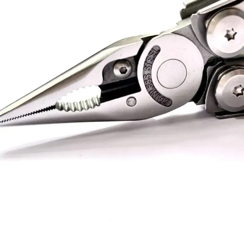 DAICAMPING DL1 Multifunctional Folding Knife and Pliers with Extra Cutter and Screwdriver Set