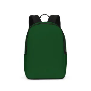 Dark Green Waterproof Backpack | Dark Pure Green | C100M0Y100K80