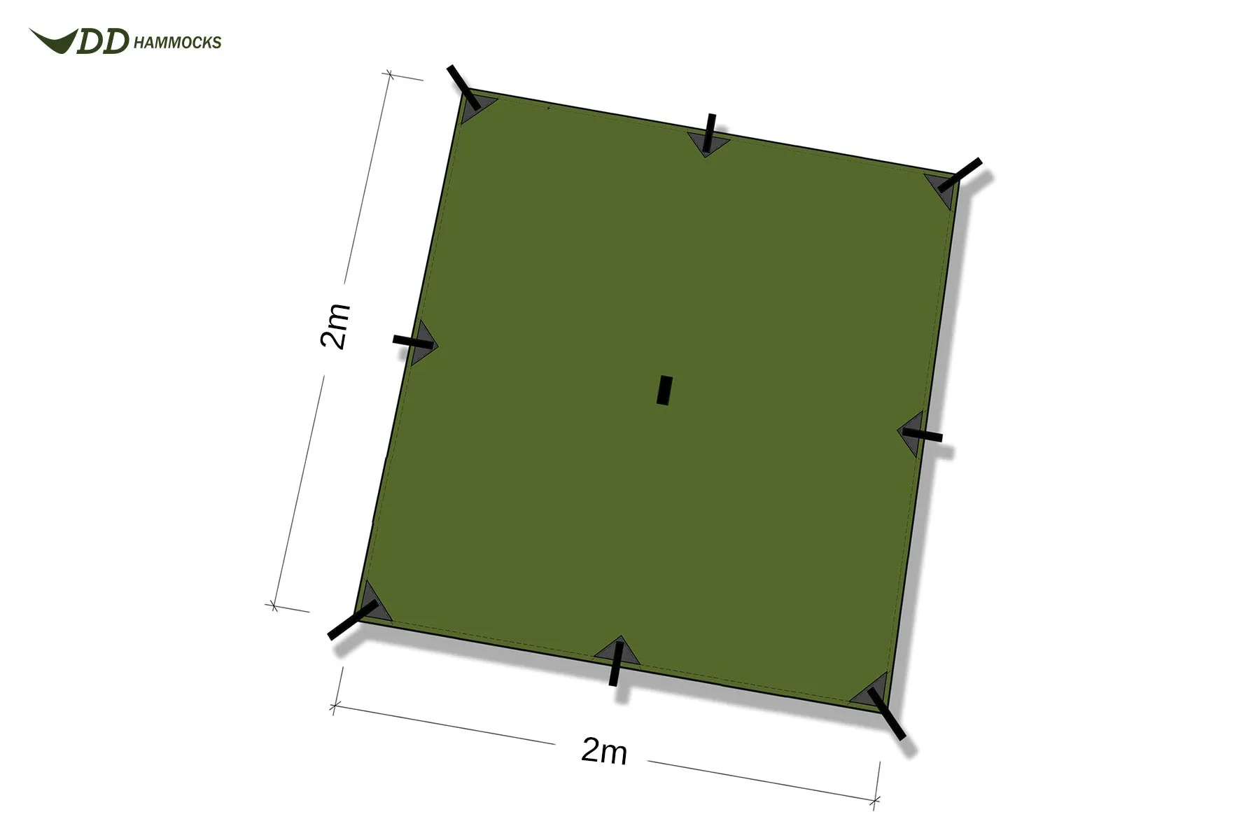 DD Tarp 2x2 - Olive Green