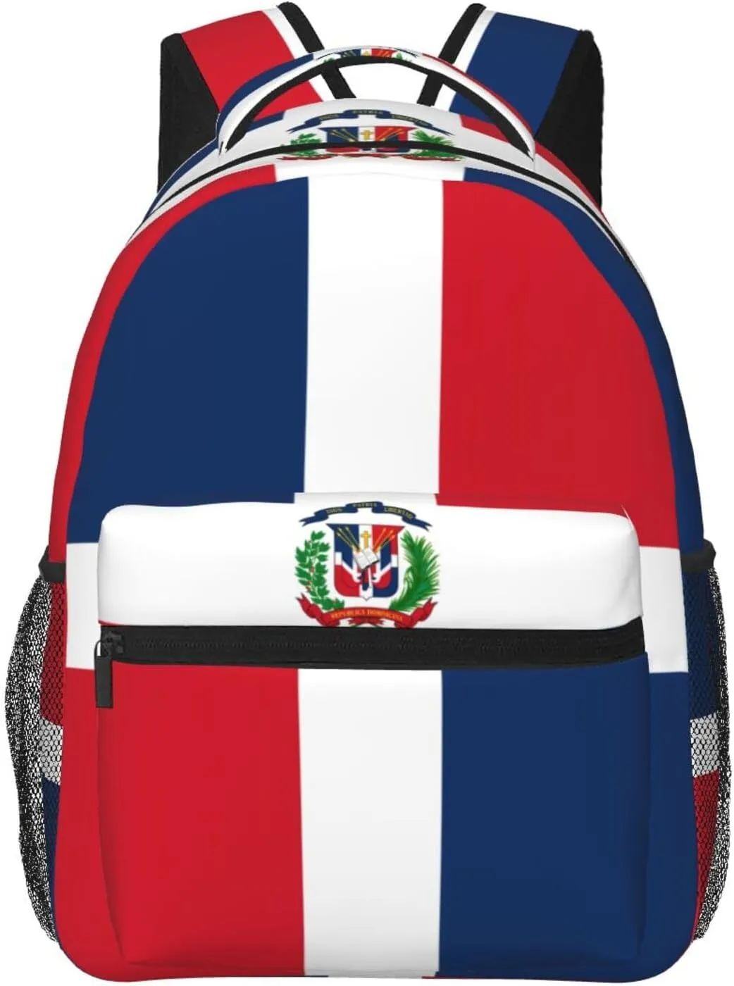 Dominican Republic Backpack, suitable for light travel, daily multi-purpose bag, suitable for commuting, cycling, work