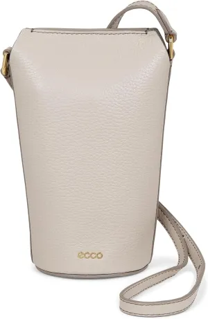 ECCO Pot Bag, Taupe Pebbled Leather