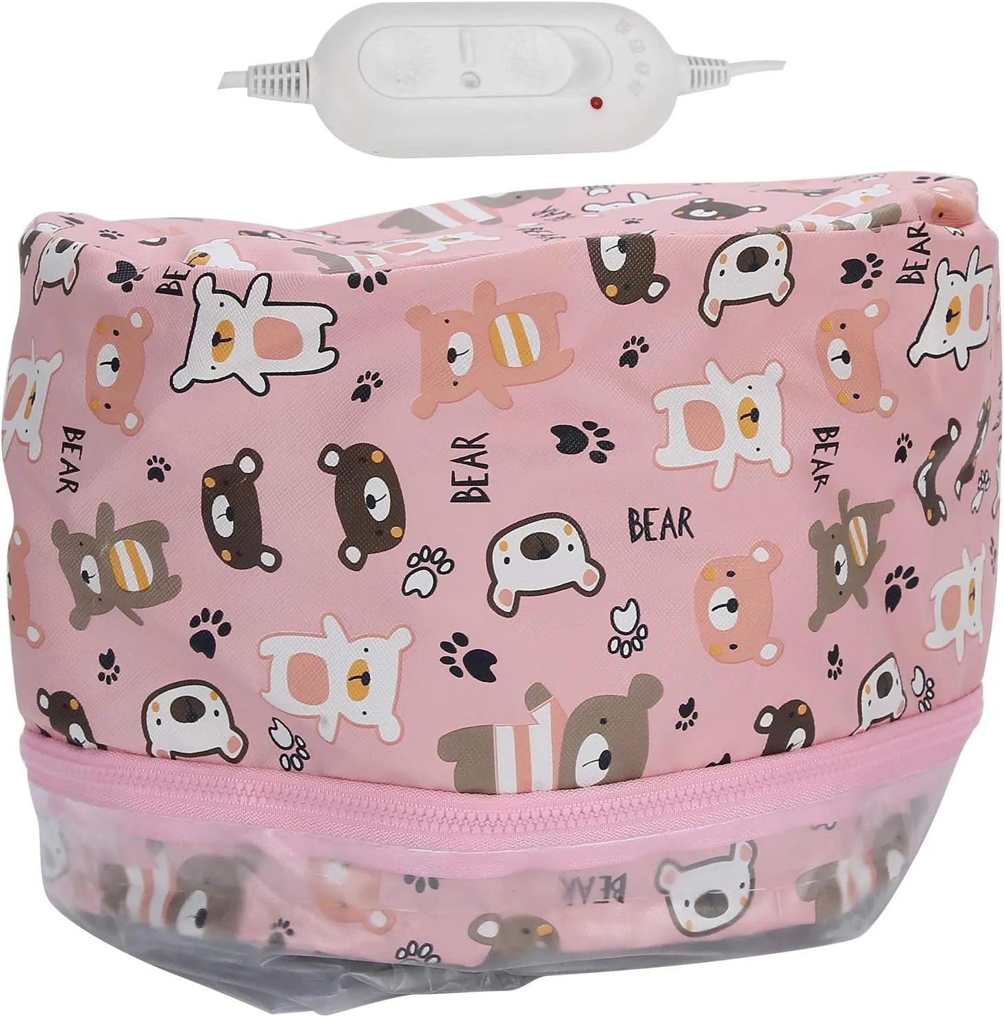 Electric Heating, Hair Steamer Heat for Hair, Thermal for Hair Spa Hair Oil Treatment, Detachable Hair Care Hat for Deep Conditioning