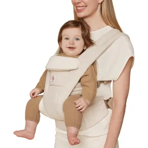 Ergobaby Omni Deluxe All Carry Positions Breathable Linen Baby Carrier with Enhanced Lumbar Support and Lightweight Comfort, Newborn to Toddler, (Holds 7-45 lbs), Natural Linen