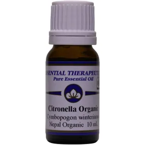 Essential Therapeutics Essential Oil Citronella Organic 10ml