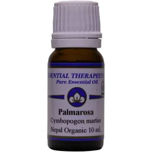 Essential Therapeutics Essential Oil Palmarosa Organic 10ml