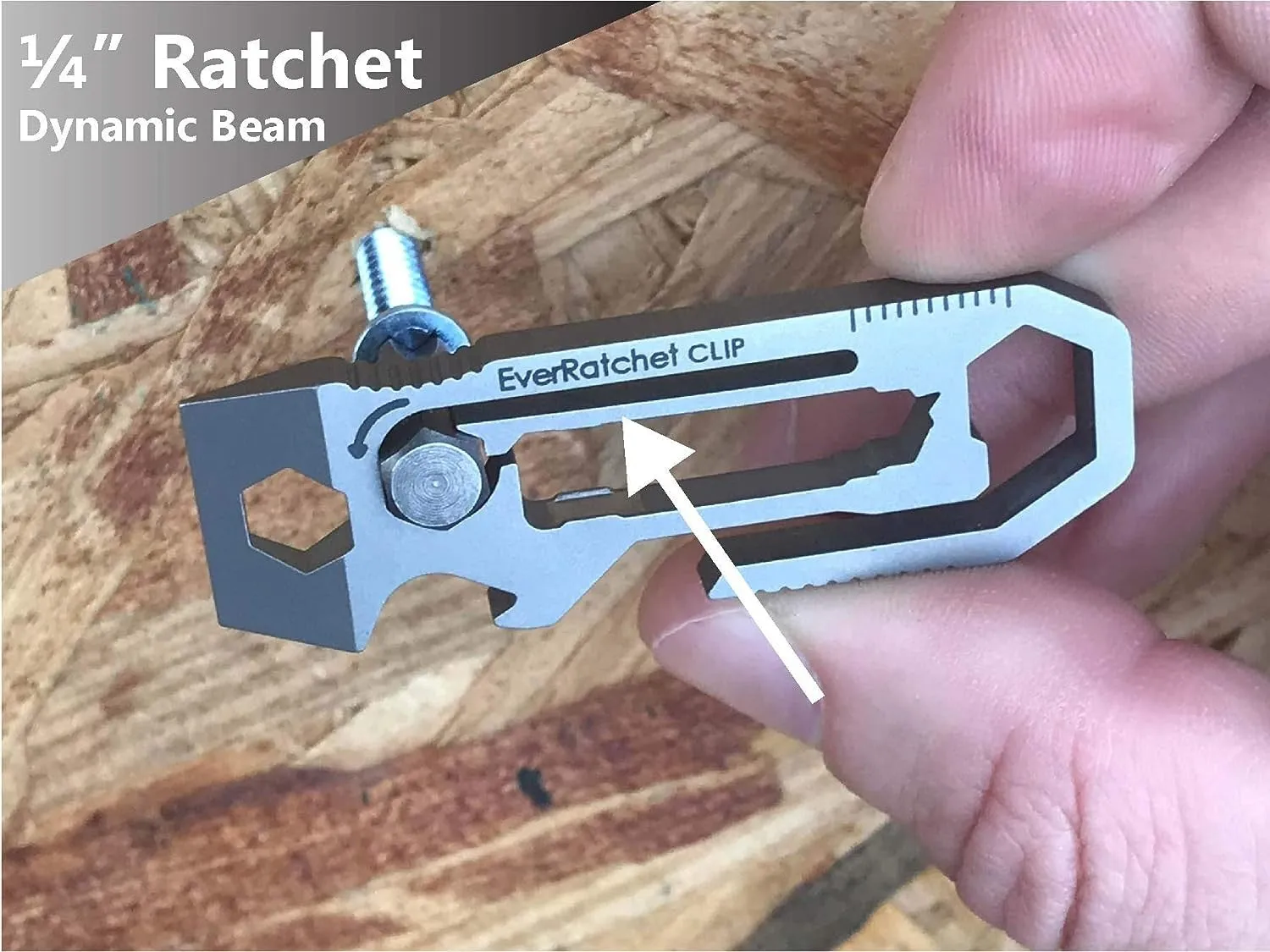 EverRatchet Clip Titanium Multitool