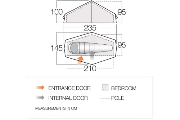 F10 Helium UL 1 Tent