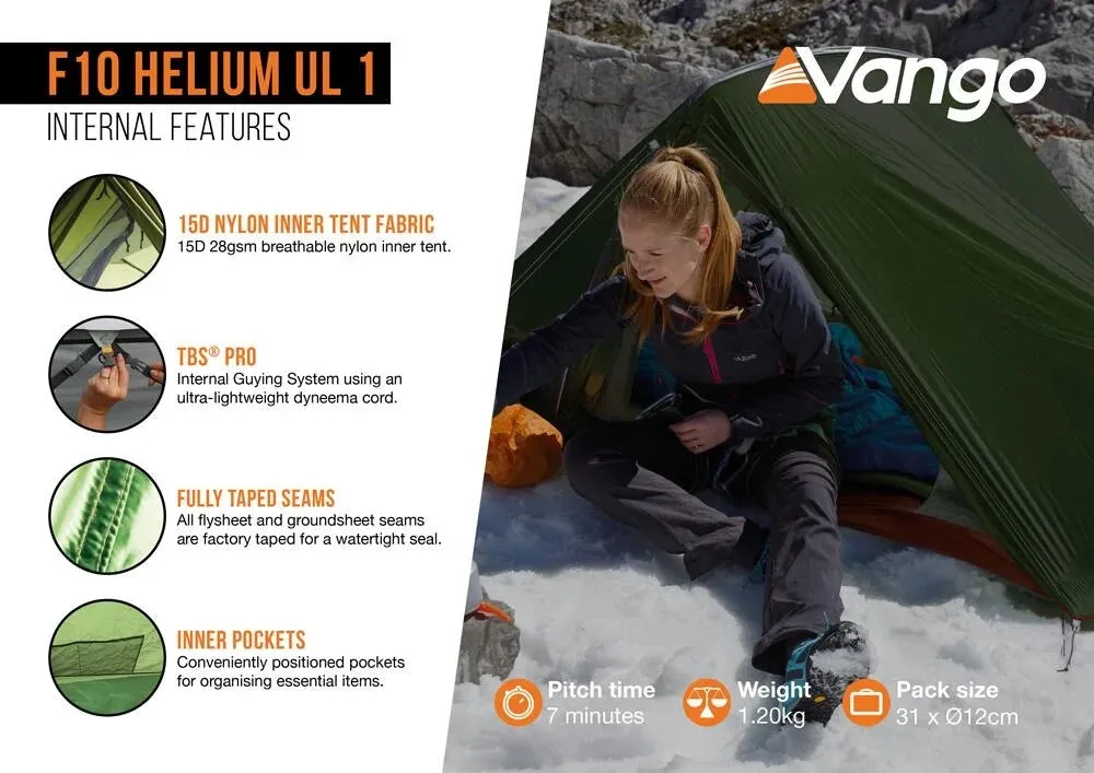 F10 Helium UL 1 Tent