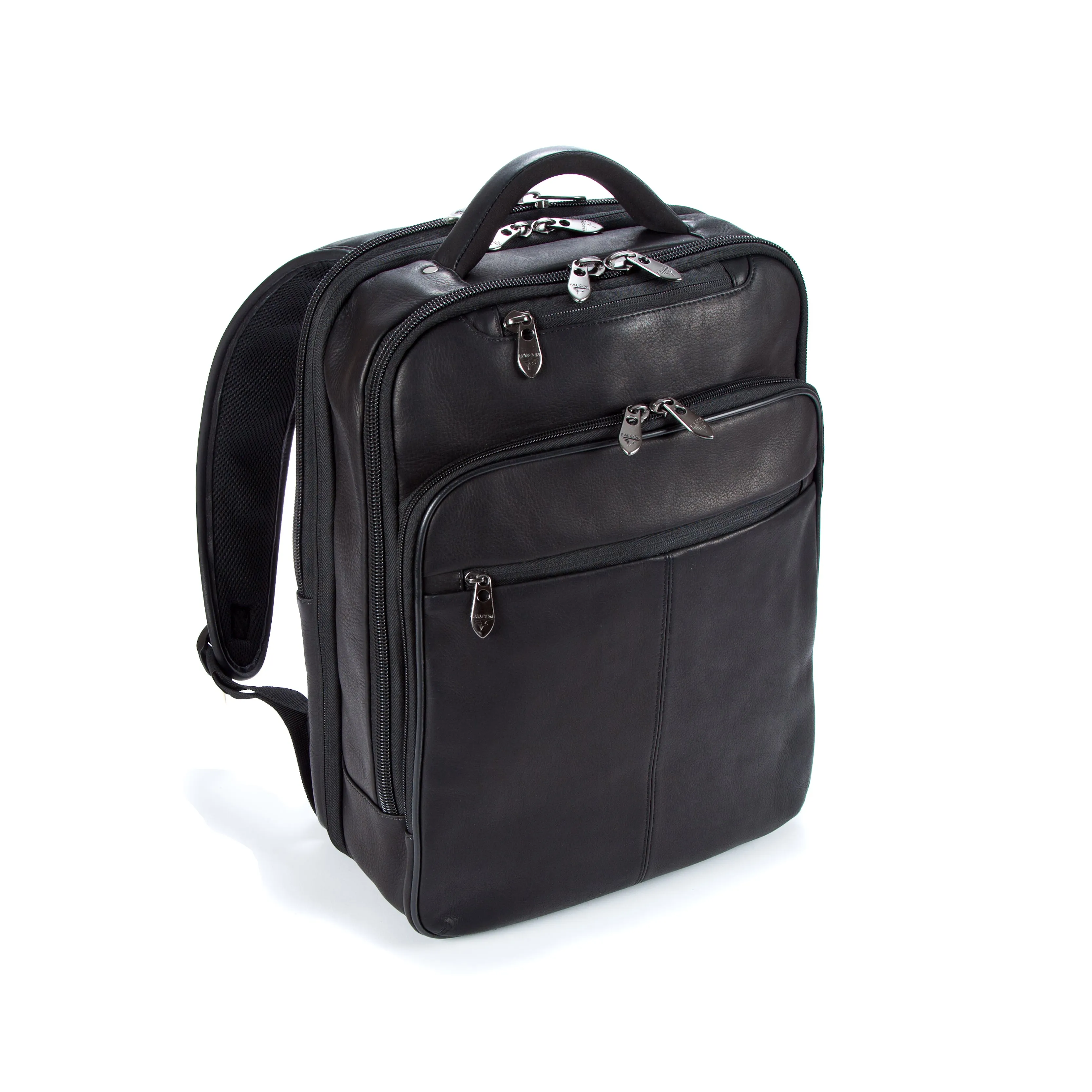 Falcon Colombian Leather Laptop Backpack