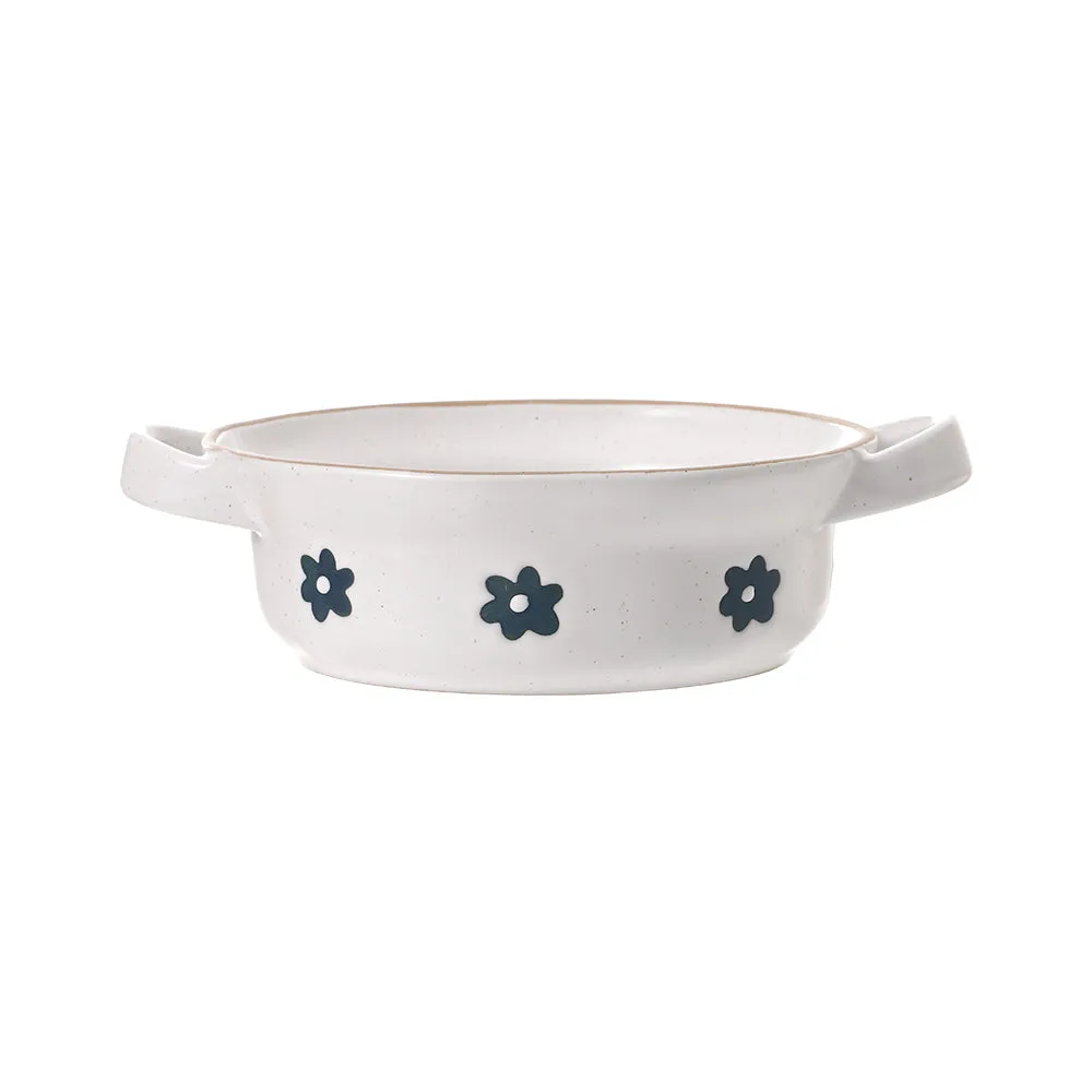 FaSoLa Spring Series Small Ceramic Double-Handled Pot