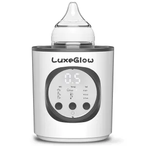 Fast Baby Bottle Warmer for Breastmilk and Formula,10-in-1 Functionality Intelligently Heating, Accurate Temperature Control, Sterilizing, Travel-Friendly Design for All Bottle Sizes