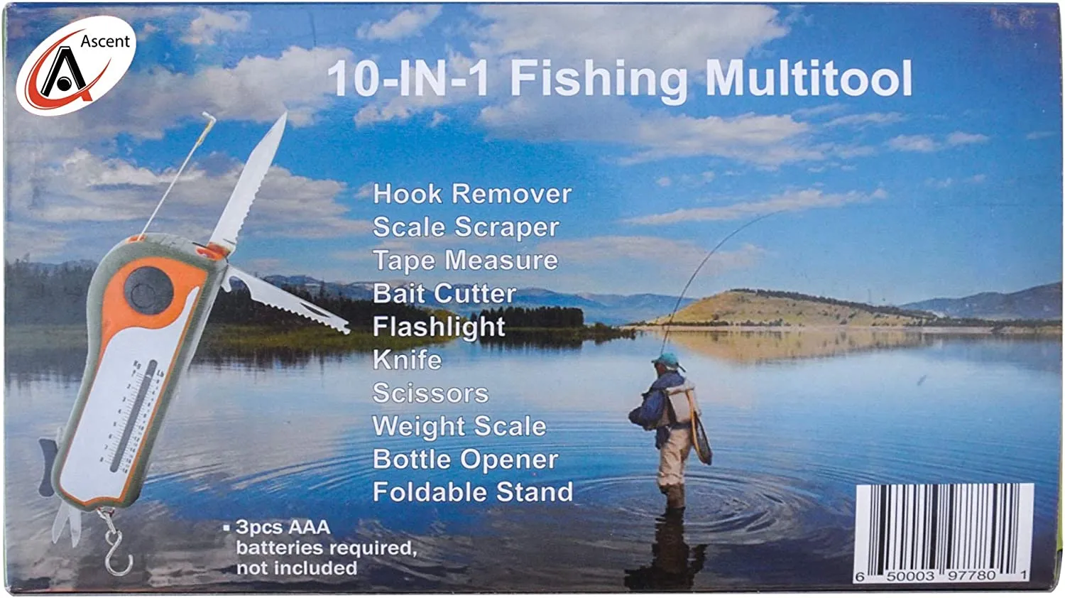 Fishing just got a lot easier with this 10-in-1 fishing multi-tool.