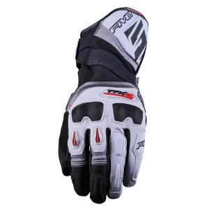 FIVE TFX-2 W/P GREY/GREY/RED GLOVES
