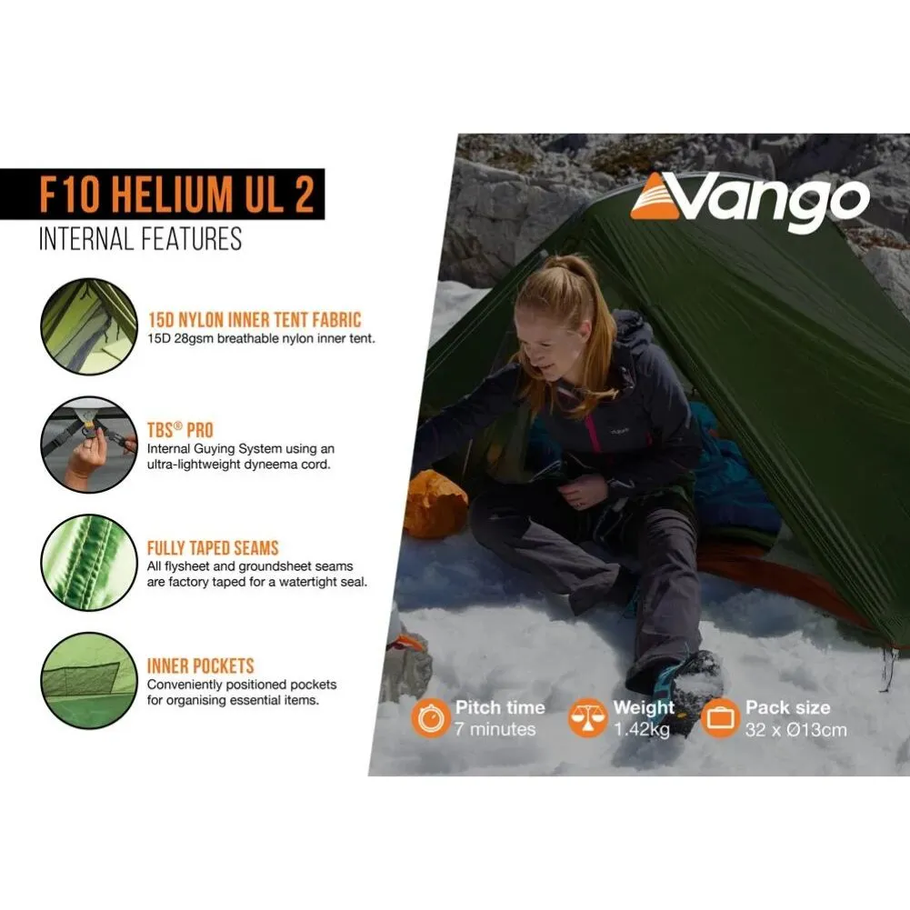 Force Ten (F10) Helium UL 2 Tent