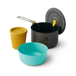 Frontier Super Light One Pot Cook Set - 1.3 Liter Pot, Cup, Bowl