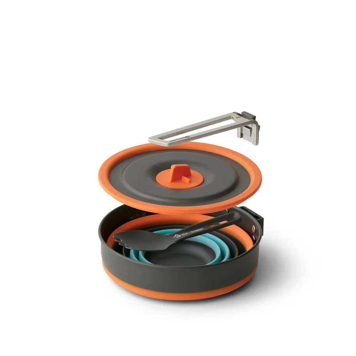 Frontier UL Collapsible Pot - 1L Orange