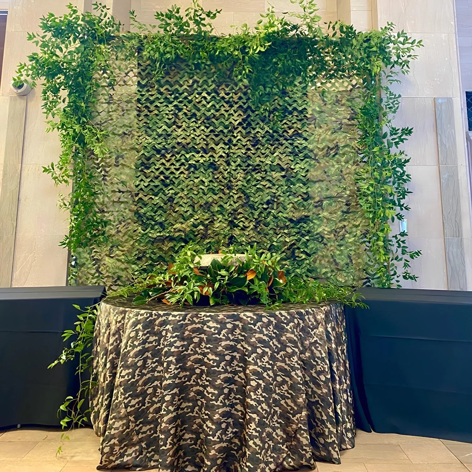 Garden Shade Netting Net Reusable Camouflage Net Camo Netting 4x8 with Hanging Rope Quick Installation and Removal for Camping Military Hunting Shooting Sunscreen Net(4 * 10.0m/13.1 * 33FT)