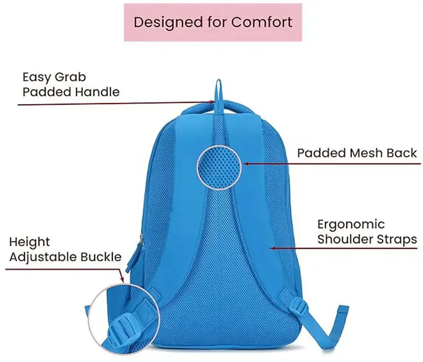 Genie Tess DLX 19" Kids Bag - Blue