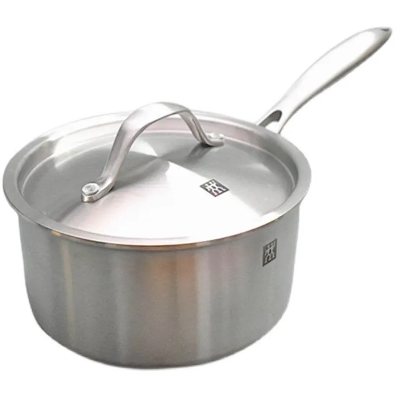 German Shuangli 16cm18cm Milk Pot Kitchen Household Chinese-style All-steel Stainless Steel Pot With Small Saucepan Small Milk Pot