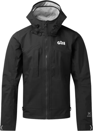 Gill Apex Pro-X Mens Fishing Jacket - Fully Taped, Waterproof and Stain Repellent (Black)