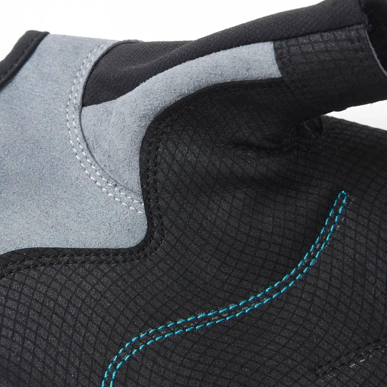 Gill Deckhand Sailing Gloves - Long Fingers with Exposed Finger and Thumb - 50  UV Sun Protection & Water Repellent