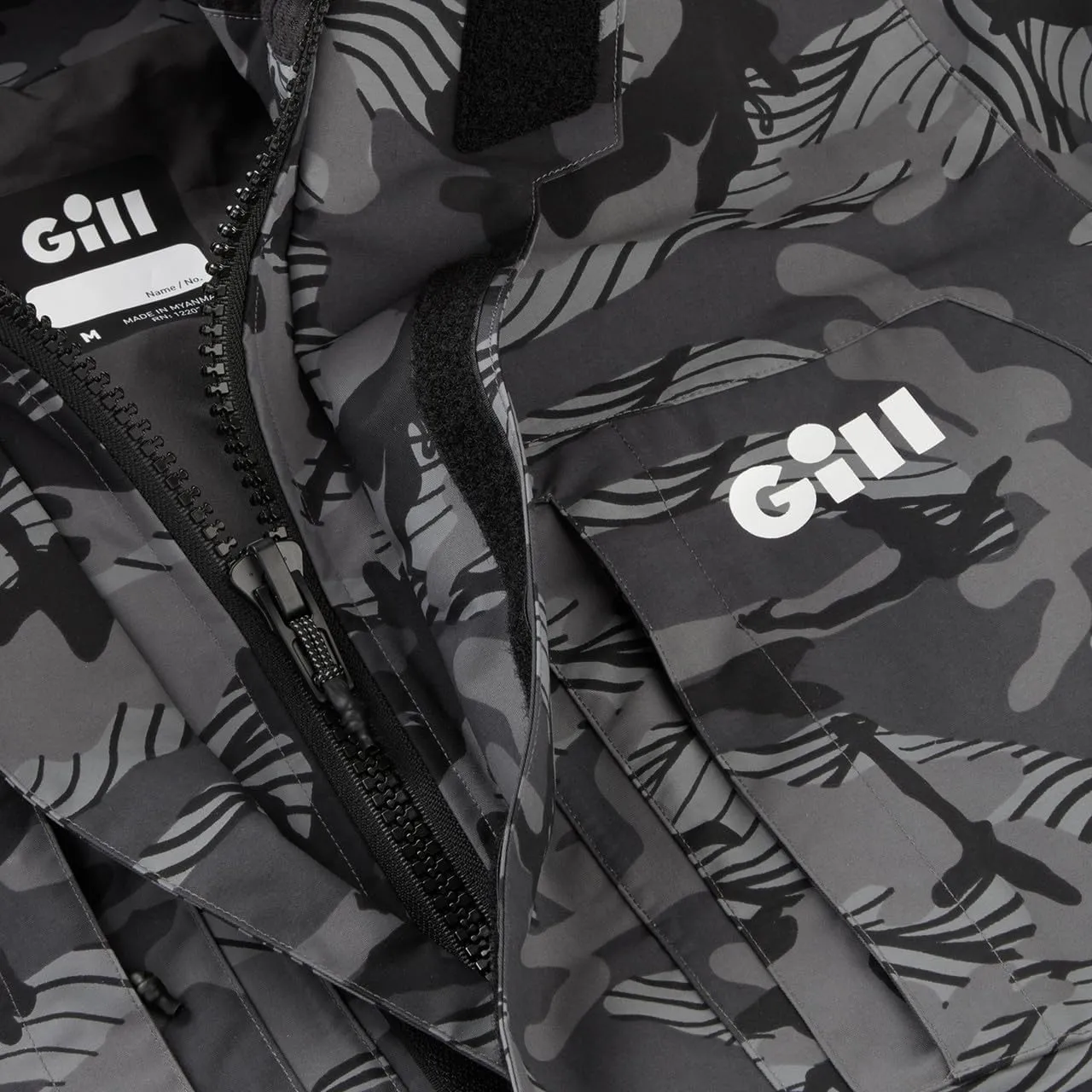 Gill Meridian-X Fishing Jacket - Water & Stain Repellent