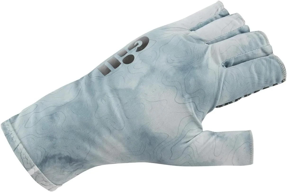 Gill Tec Fishing Gloves - Lightweight, Moisture Wicking, 50  UV Protection Water & Stain Repellent