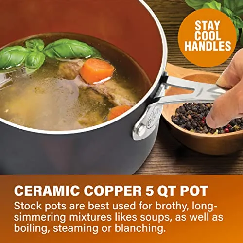 Gotham Steel 10 Piece Pots and Pans Set