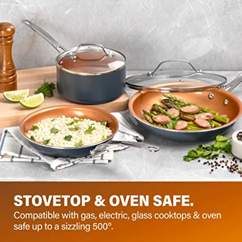 Gotham Steel 10 Piece Pots and Pans Set