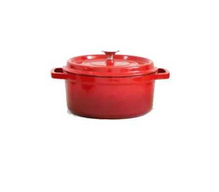 Handmade Cast Iron Pot, Dutch Oven, Soup Pot, Enamel Cookware