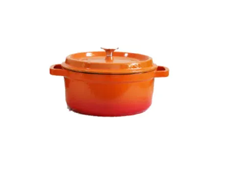 Handmade Cast Iron Pot, Dutch Oven, Soup Pot, Enamel Cookware