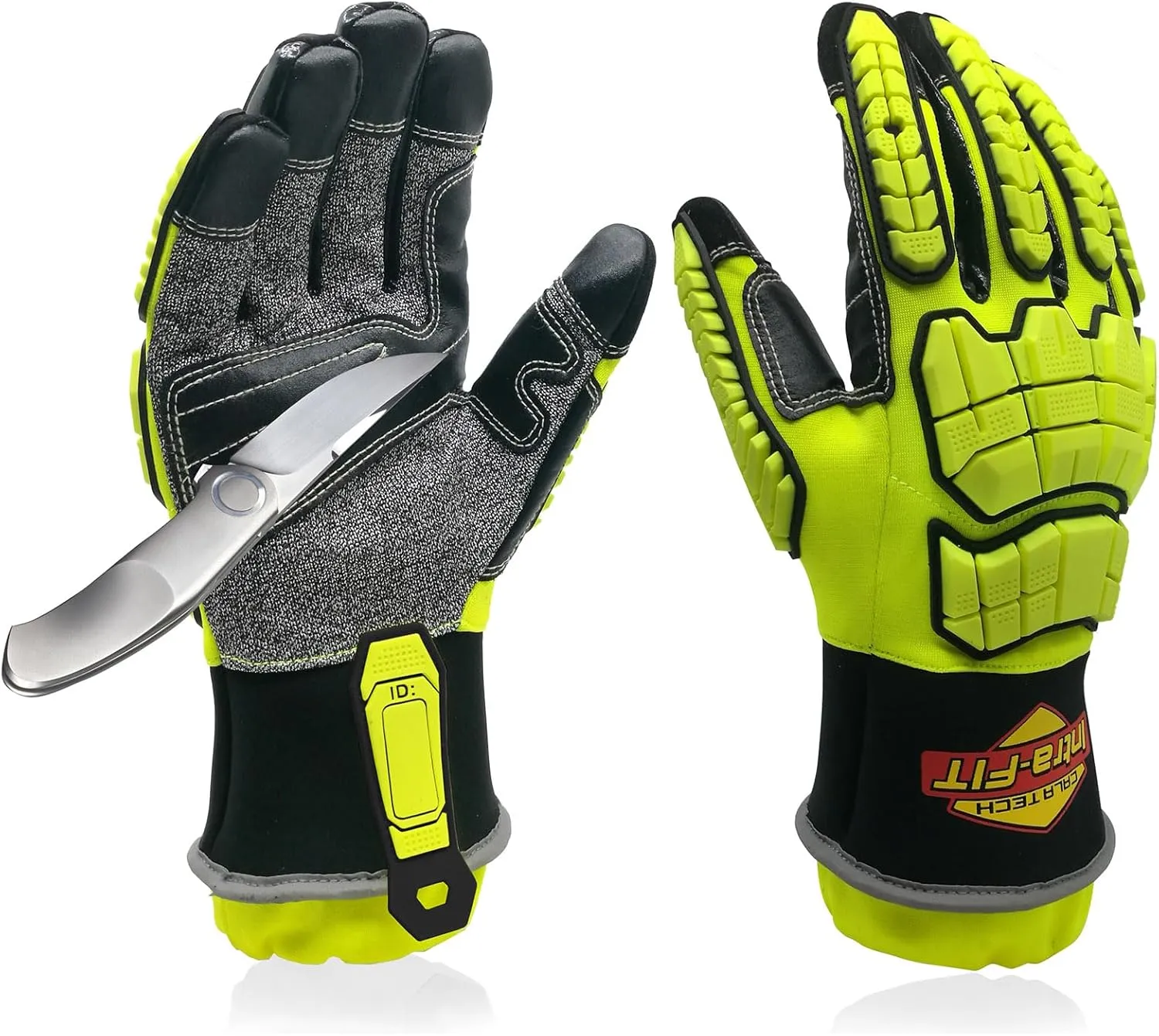 Heavy-duty Rescue Extrication Glove EN388:2016 Certification, Super Dexterity and Ultra Durability