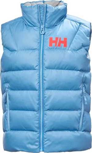 Helly-Hansen Isfjord Down Vest - Junior Unisex, Versatile Down Vest, Durable Ripstop Fabric, Water Repellent, Lightweight Warmth