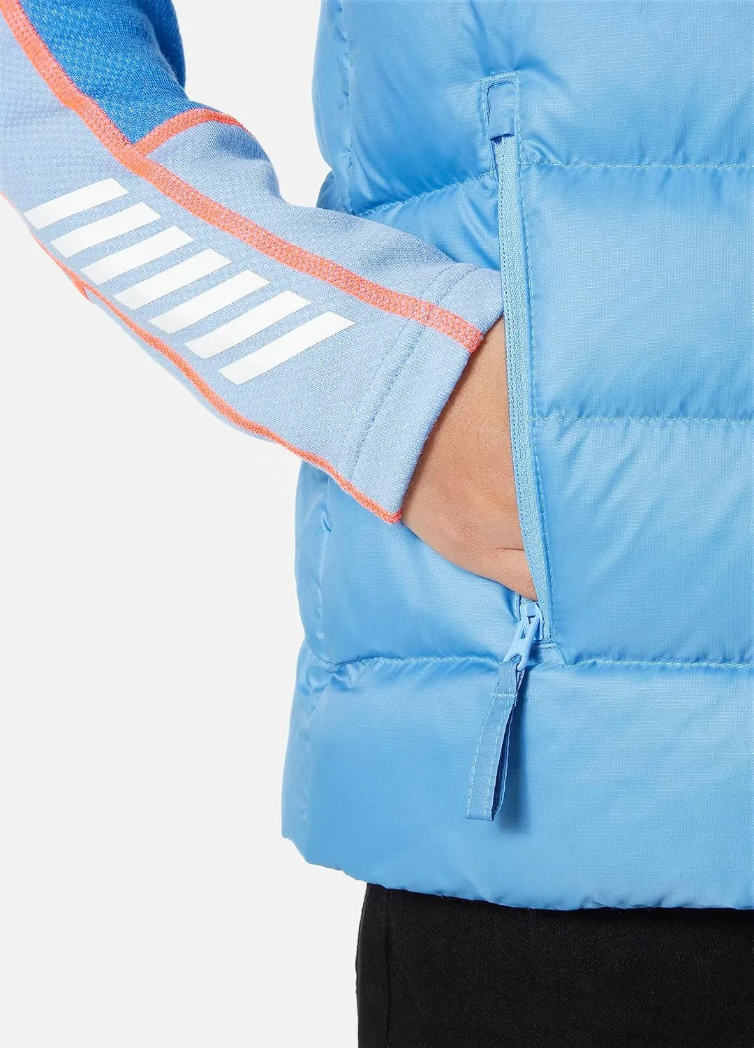 Helly-Hansen Isfjord Down Vest - Junior Unisex, Versatile Down Vest, Durable Ripstop Fabric, Water Repellent, Lightweight Warmth