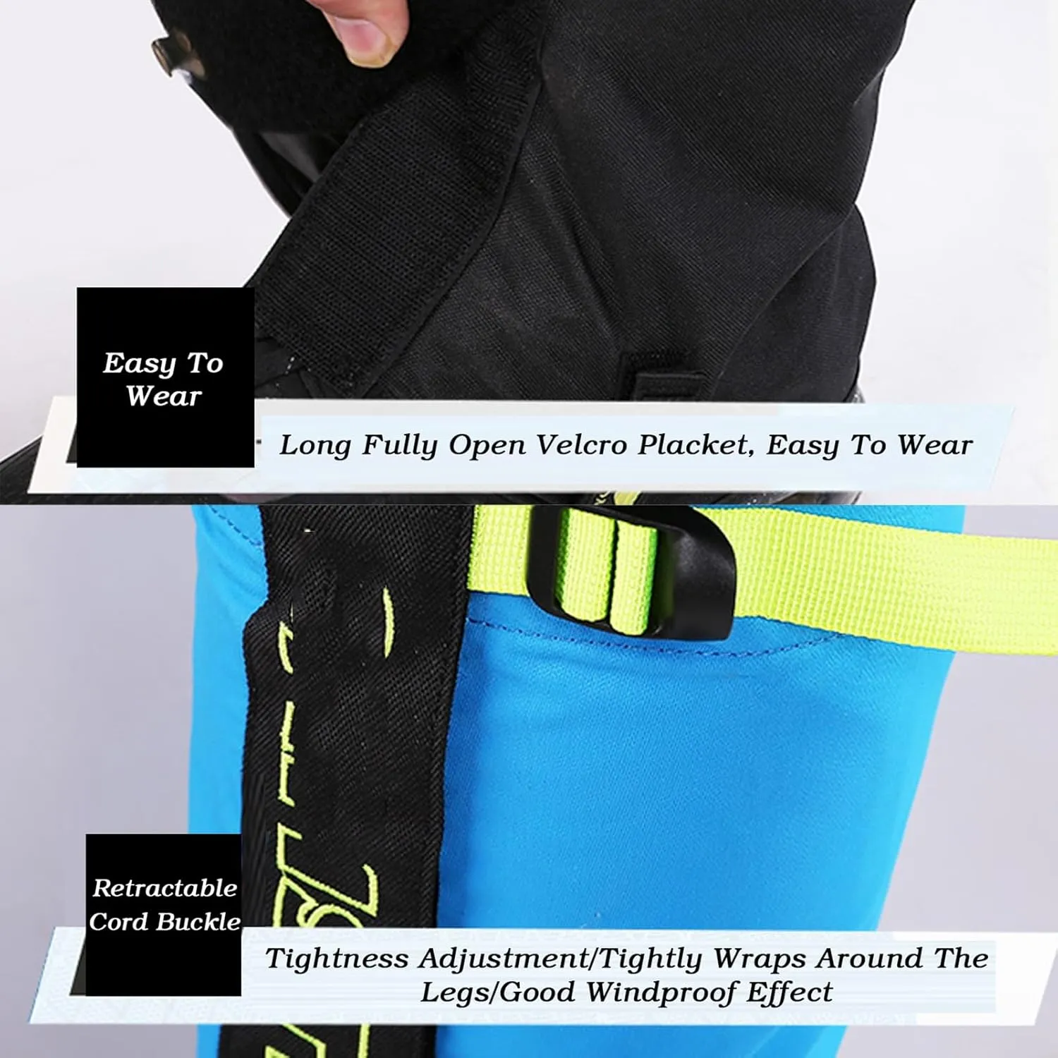Hiking Gaiters,Snake Bite Protection Guards,Tactical Leg Gaiters,Waterproof and Adjustable Size for Walking Climbing Hiking