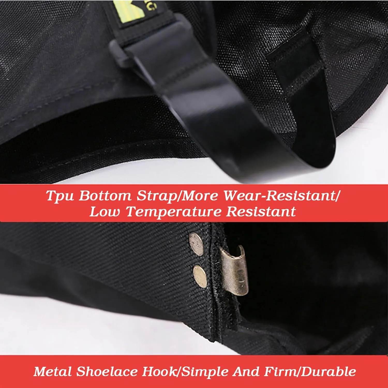Hiking Gaiters,Snake Bite Protection Guards,Tactical Leg Gaiters,Waterproof and Adjustable Size for Walking Climbing Hiking