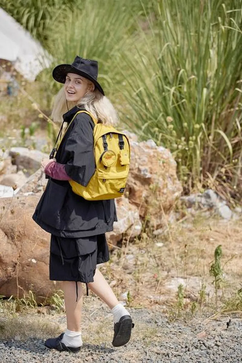 Himawari Waterproof Canvas Backpack