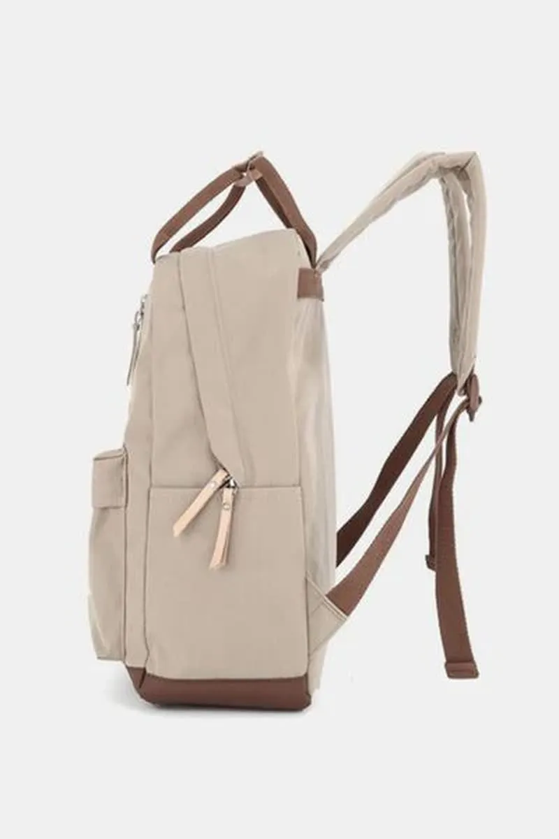 Himawari Waterproof Multi-Pocket Backpack