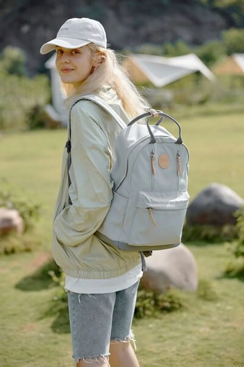 Himawari Waterproof Multi-Pocket Backpack