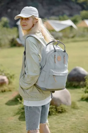 Himawari Waterproof Multi-Pocket Backpack
