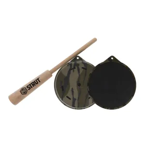 Hunter Specialties Bottomlands Camo Cutt'R Slate Pot Turkey Call