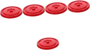 IMIKEYA 5sets Chamber Pot Cover Replacement Lid for Urinal Portable Easy to Carry for Outdoor Use 4pcs*5