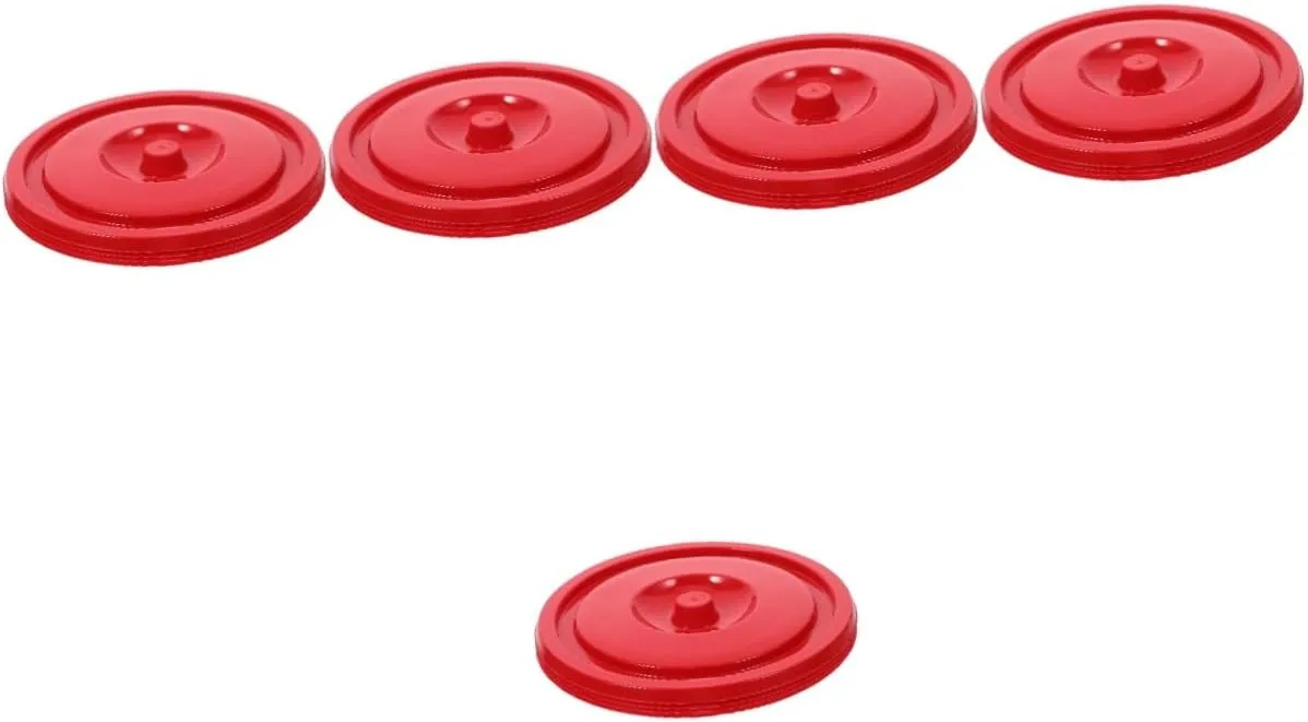 IMIKEYA 5sets Chamber Pot Cover Replacement Lid for Urinal Portable Easy to Carry for Outdoor Use 4pcs*5