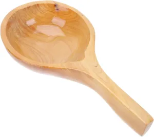IMIKEYA Lid Wood Water Scoop Outdoor Watering Ladle Lightweight Compact Multipurpose Scoop for Gardening