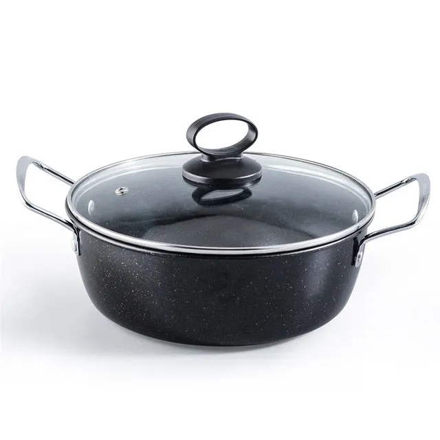 Induction Pot For Cooker All-inclusive Cookware Dedicated support Cooking Saucepan Pots Hot Cooking Gas Nonstick Pot Stock Pot Soup Kitchen Utensil For